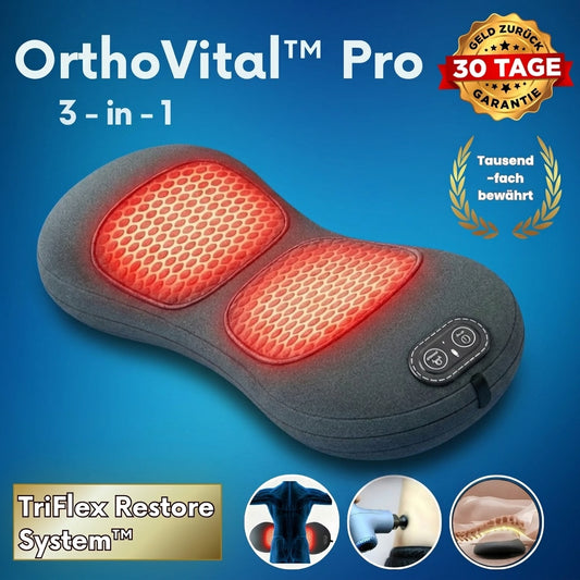 ORTHEVIA OrthoVital™ Pro 3-in-1 Back Massager